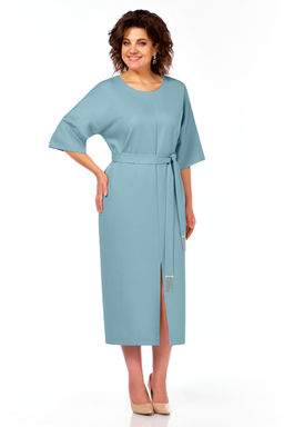 Платье BAGIRA ANTA 1046 серо-голубой