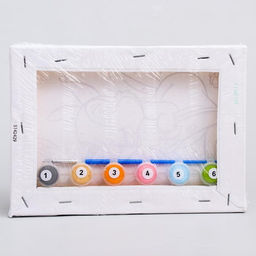 Картина по номерам для детей Топотун, 21?15 см, Бэмби