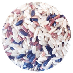 Микс рисовый Гурман (бурый, красный, черный рис), Кубань, 900 г