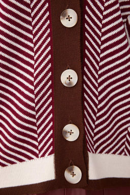 TRENDYOLMILLA K?rm?z? Genis Kal?p Triko H?rka TWOAW22HI0511  фото 11