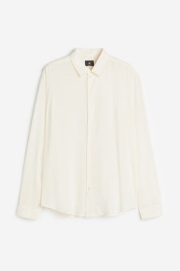 Camisa de viscosa Regular Fit
