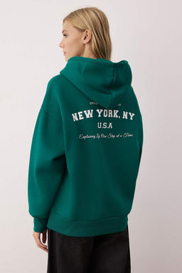 Zumrut Yesili Orme Sweatshirt TWOAW26SW00184 - Trendyolmilla фото 4