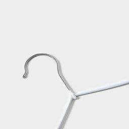 Плечики - вешалки для одежды Доляна, 29,517,5 см, 10 шт, детские, антискользящее покрытие, цвет белый  фото 4