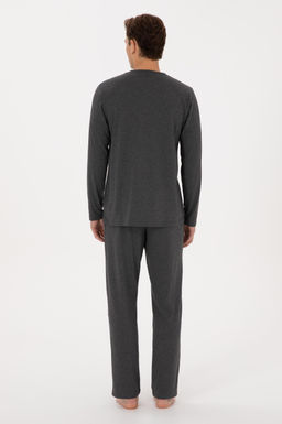 Erkek Antrasit Melanj Pijama Tak_m_ - U.s. polo assn фото 5