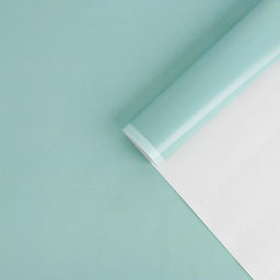 Цена за 10 шт. Бумага упаковочная глянцевая «Нежная мята», 70 х 100 см