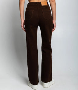 Джинсы #КТ8928, шоколадный - Dommod фото 4