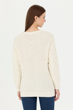 Женский свитер из каменного меланжа - U.s. polo assn фото 5