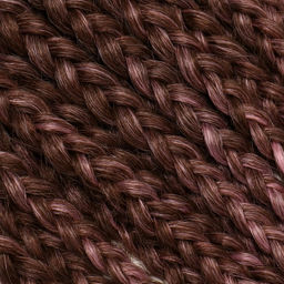 SIM-BRAIDS Афрокосы, 60 см, 18 прядей (CE), цвет каштановый/розовый(#FR-12) - Queen fair фото 2