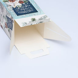 Цена за 5 шт. Подарочная коробка Счастливого Нового Года, 12,4 х 13,4 х 15,6 см - Simaland фото 8