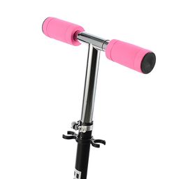 Самокат-снегокат, складной, в коробке (пурпурный)