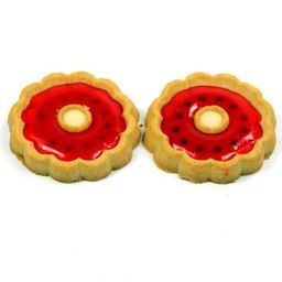 Янтарные сладости (38) ФАС с желе Клубника печенье вес 250 г (ТКМ)