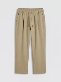 Брюки Regular Fit Keten Görünümlü мужские