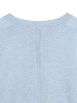 CONTE Джемпер из пряжи с хлопком и модалом LDK 098 light steel blue