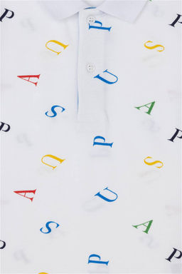 Белая футболка для мальчика - U.s. polo assn фото 4