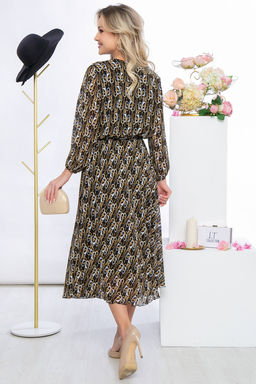 Платье Леди Шик (беж) П5478 - Lt collection фото 2