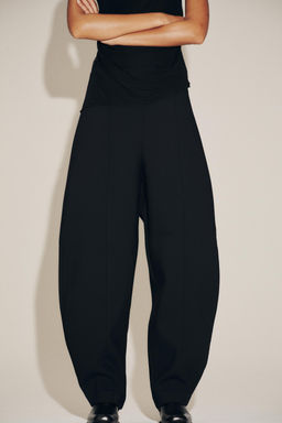 HIGH-WAIST BALLOON TROUSERS