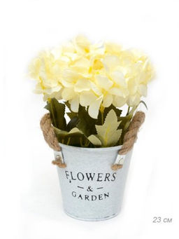 Цветочная композиция Гортензия 23 см / 0213-25 /уп 60/ - Галеонтрейд фото 5