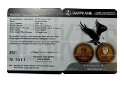 2.5 лиры 2021 года Турция Турецкая футбольная суперлига Бешикташ