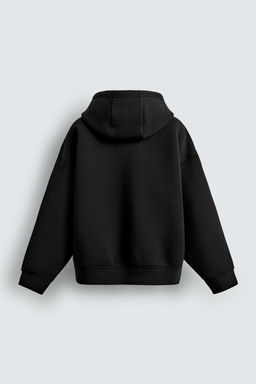 NEOPRENE-EFFECT HOODIE - Zara фото 8