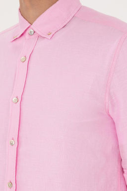 Erkek A__k Pembe Uzun Kollu G_mlek Sepette S_rpriz _ndirim - U.s. polo assn фото 7