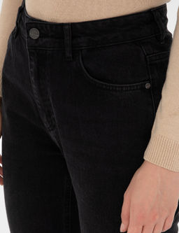 Siyah Straight Fit Jean Pantolon - Pierre cardin фото 5