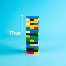 Падающая башня дженга Kids, 54 бруска, 6+ - Лас играс фото 5