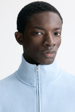 Chaqueta sudadera boxy con cremallera Loose Fit - H&m фото 8