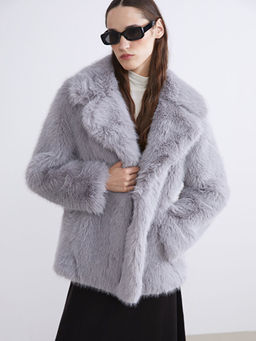 Ceket Yaka Kad?n K?rk Mont