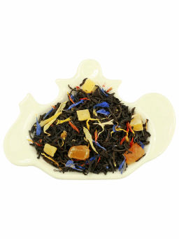 Коллекция Фрукты и цветы/ Капитанский чай/ Гампола / (71981) ЖБ черн. вес 100 г (BASILUR)