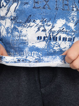 Лонгслив "Марк" индиго