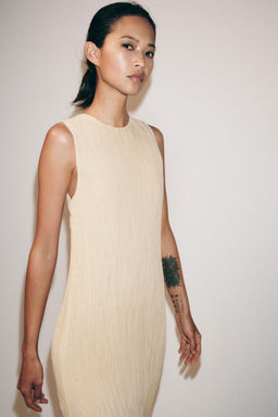 ZW COLLECTION COMBINED DRESS WITH DETACHABLE OVERLAY - Zara фото 28