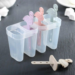 Формы для мороженого Фламинго. 4 ячейки NEW, 80.355 (МультиДом)  фото 3