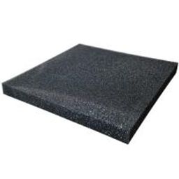 Губка высокопористая черная 50*50*5 см Барбус SPONGE 001