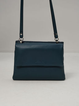 Сумка на плечо кросс-боди Deboro 31069 синяя волна