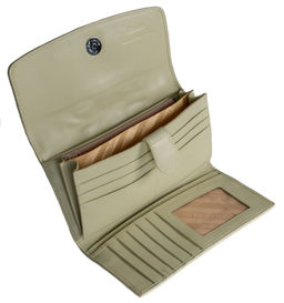 Кошелек Sefaro из кожи крокодила белый  фото 4