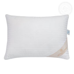 Подушка страйп-сатин Лебяжий пух 48*68/1 шт. Премиум (сатин) - Артпостель фото 2