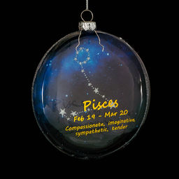 АКЦИЯ Цена за 12 шт. Украшение ErichKrause Decor Рыбы медальон 10см, стекло