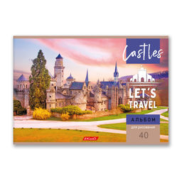 Светоч Альбом для рисования 100 г/м2 A4 29 х 20.5 см 40 л. на скобе 10 шт. 40АЛСК4_000232 Замки