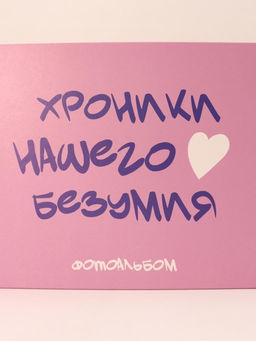 Фотоальбом "Хроники нашего безумия" (24,5 х 19 см)