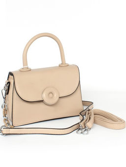 Сумка женская искусственная кожа Ch&K-8618, 1отд, плечевой ремень, бежевый SALE 260453 - Adelia фото 6