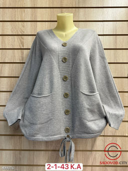 свитер женский с карманами - Bruno фото 3