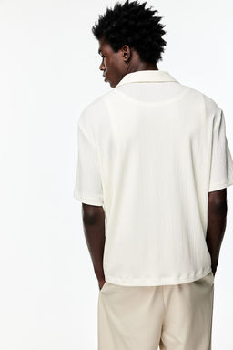 Camisa resort con efecto arrugado Regular Fit - H&m фото 6