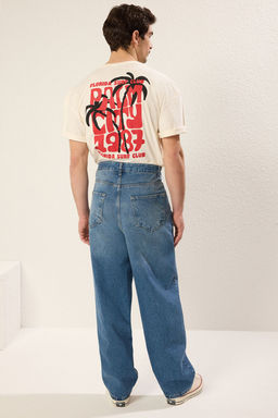 TRENDYOL MAN Ac?k Mavi Skater Jeans Kot Pantolon TMNSS25JE00003 - Trendyolmilla фото 12