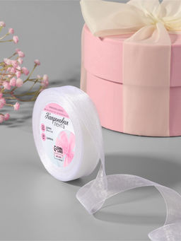 Лента капроновая, 23 мм, 20 м±1 м, белая