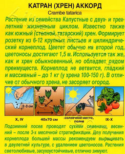 Катран (хрен) Аккорд 0,3г (Аэлита)