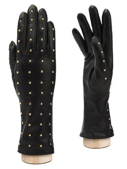 Перчатки женские 100% ш IS912 black/gold
