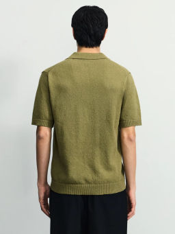 Джемпер поло из хлопка / Zarina  фото 5