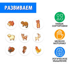Сортер-копилка Животные леса и фермы - Iq-zabiaka фото 3