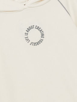 Bask?l? Uzun Kollu K?z ?ocuk Sweatshirt ve Tayt - Waikiki фото 3