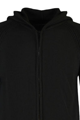 Siyah Slim Fit Kapusonlu H?rka H?rka TMNAW22HI1249 - Trendyolmilla фото 7